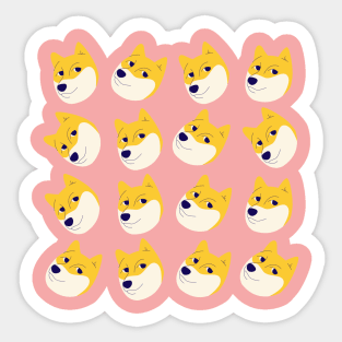 Doge dog Sticker